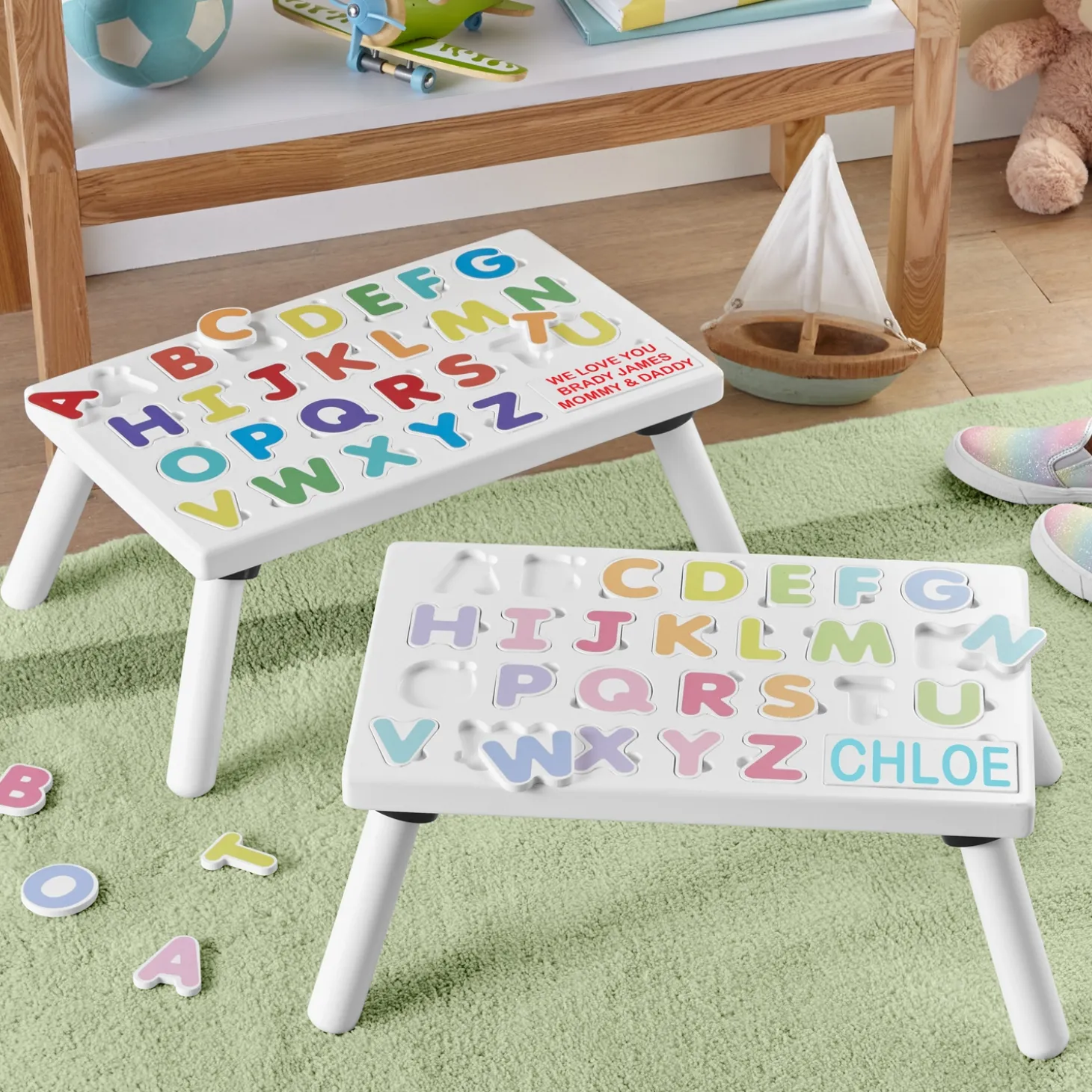 ABC Puzzle Step Stool