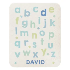 ABC Star Name Quilted Blanket