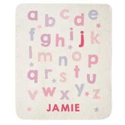 ABC Star Name Quilted Blanket