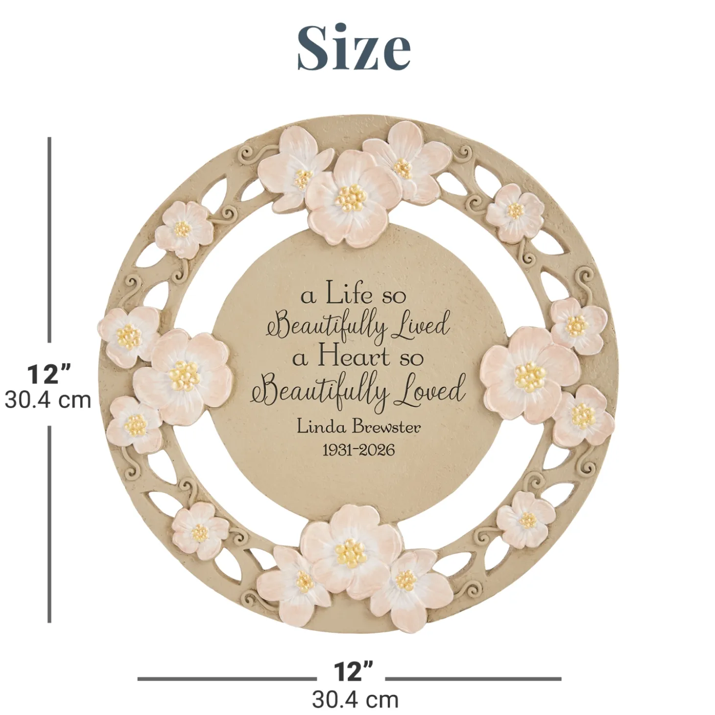 A Beautiful Life Sympathy Stepping Stone