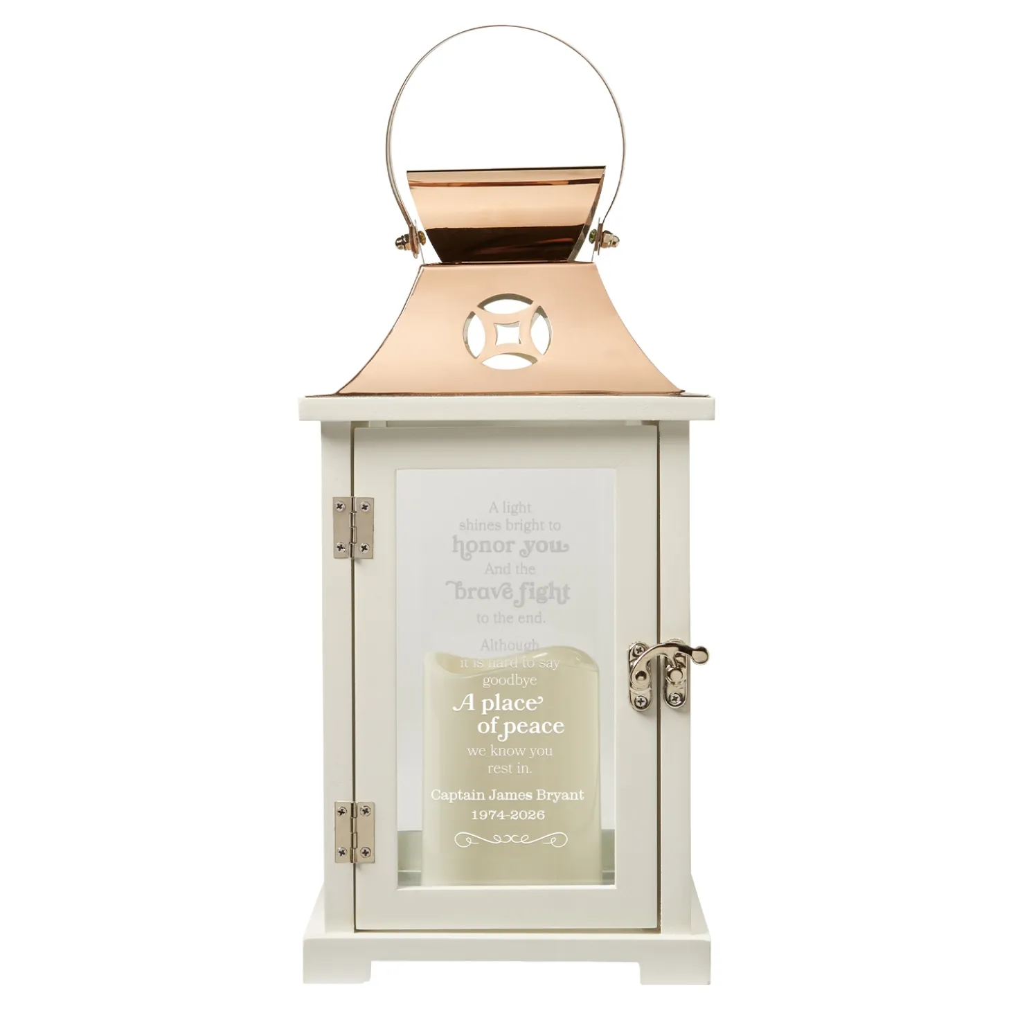 A Brave Fight Memorial Lantern
