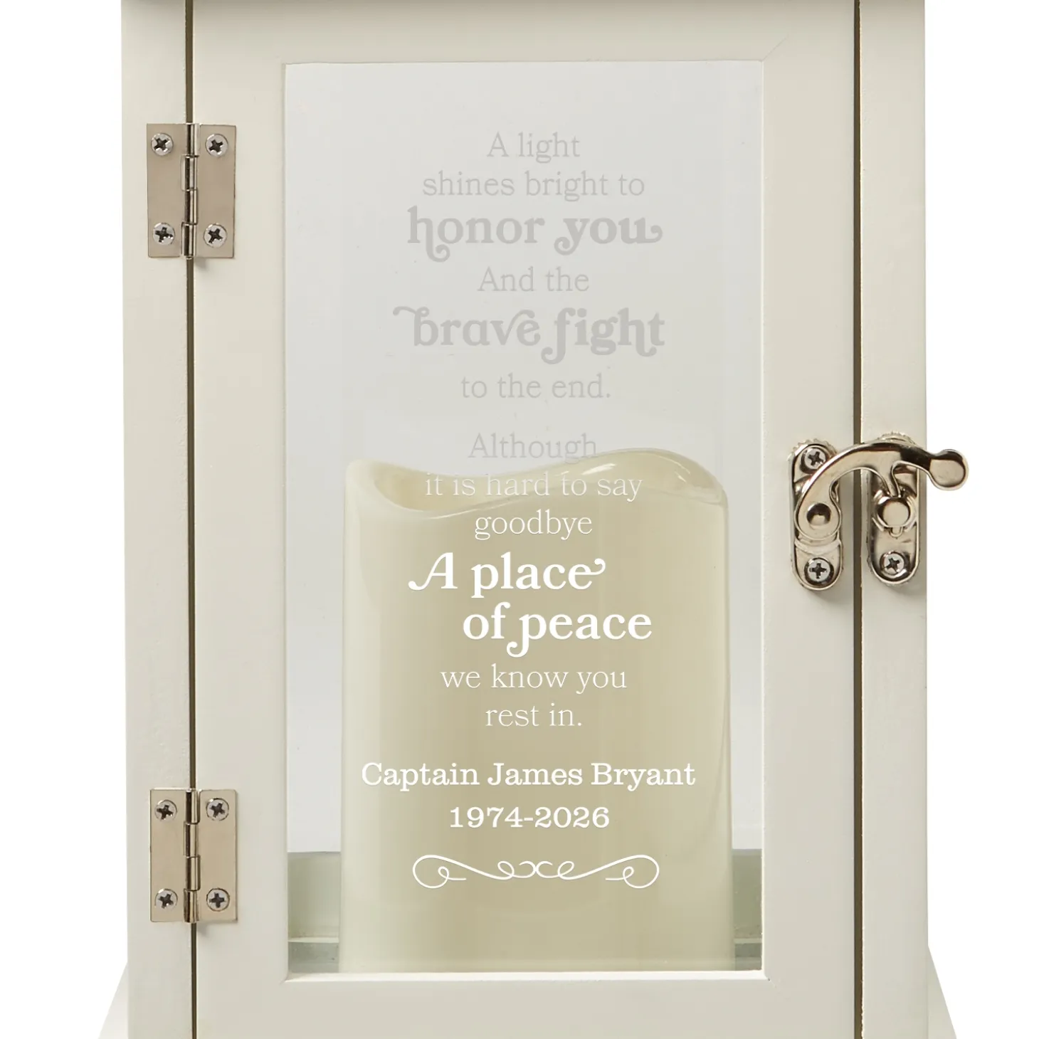 A Brave Fight Memorial Lantern