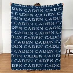 Academy Name Plush Blanket