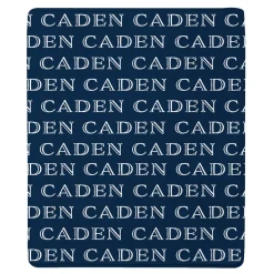 Academy Name Plush Blanket