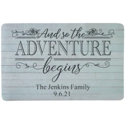 Adventure Begins Doormat