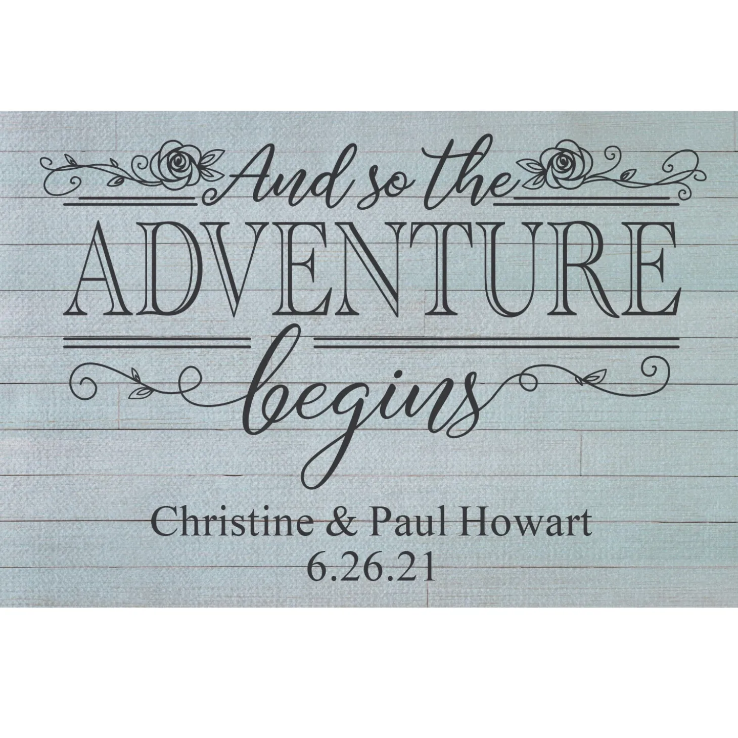 Adventure Begins Doormat