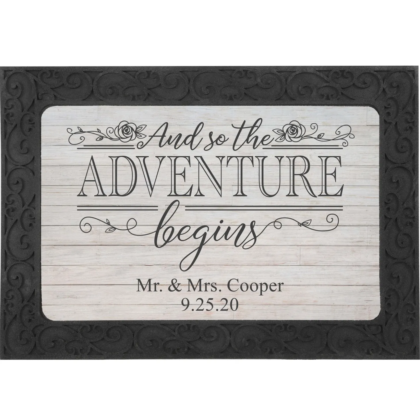 Adventure Begins Doormat