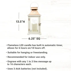 A Light Remains Memorial Lantern