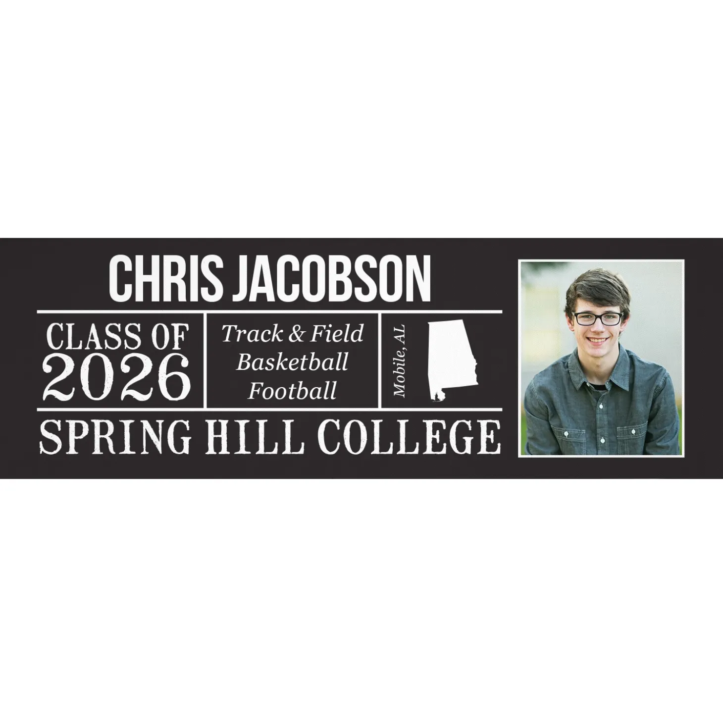 All About The Graduate Photo Canvas