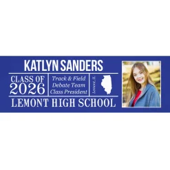 All About The Graduate Photo Canvas