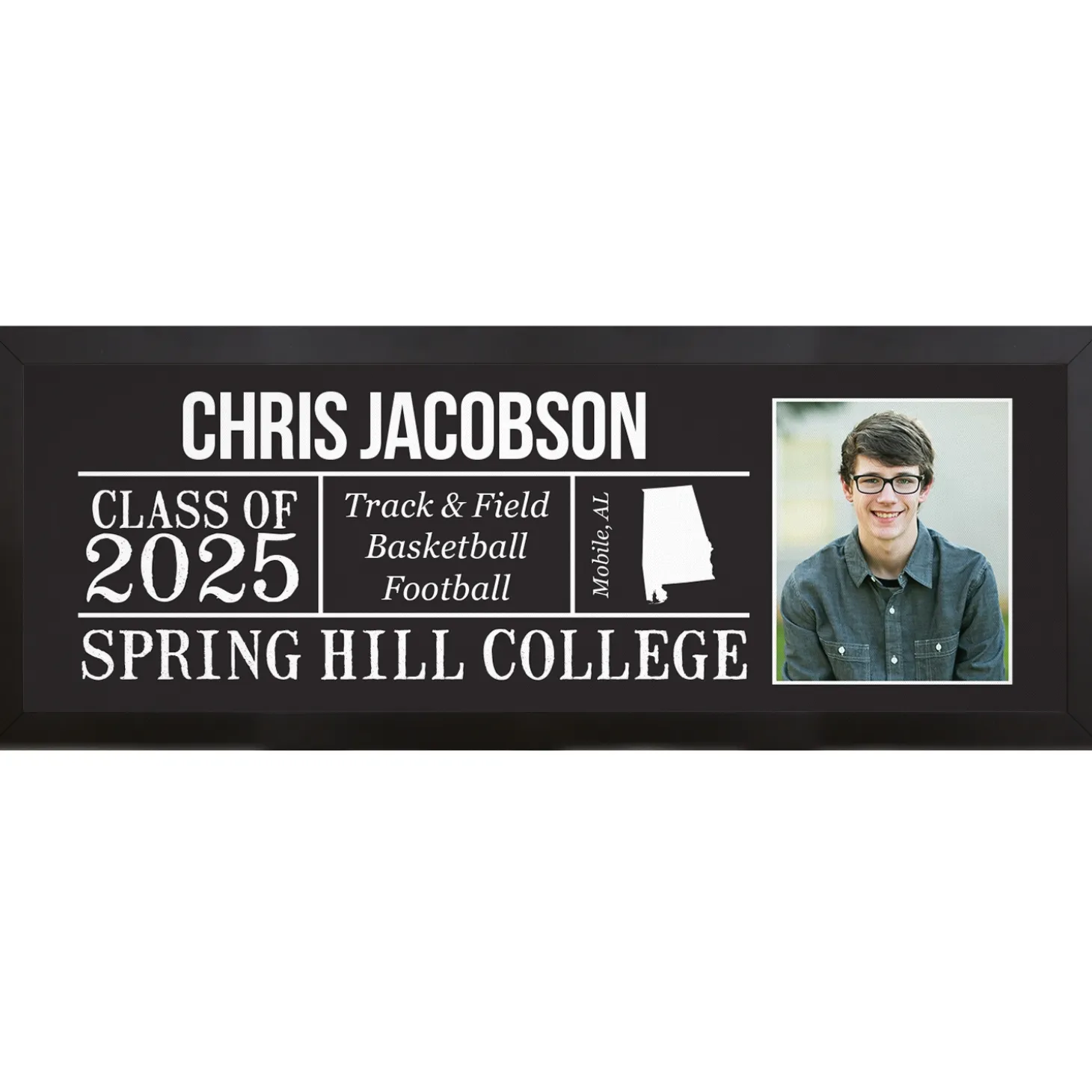 All About The Graduate Photo Canvas