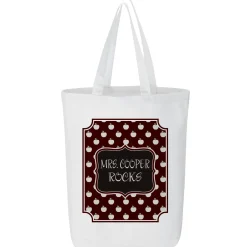 Allover Apples Tote Bag