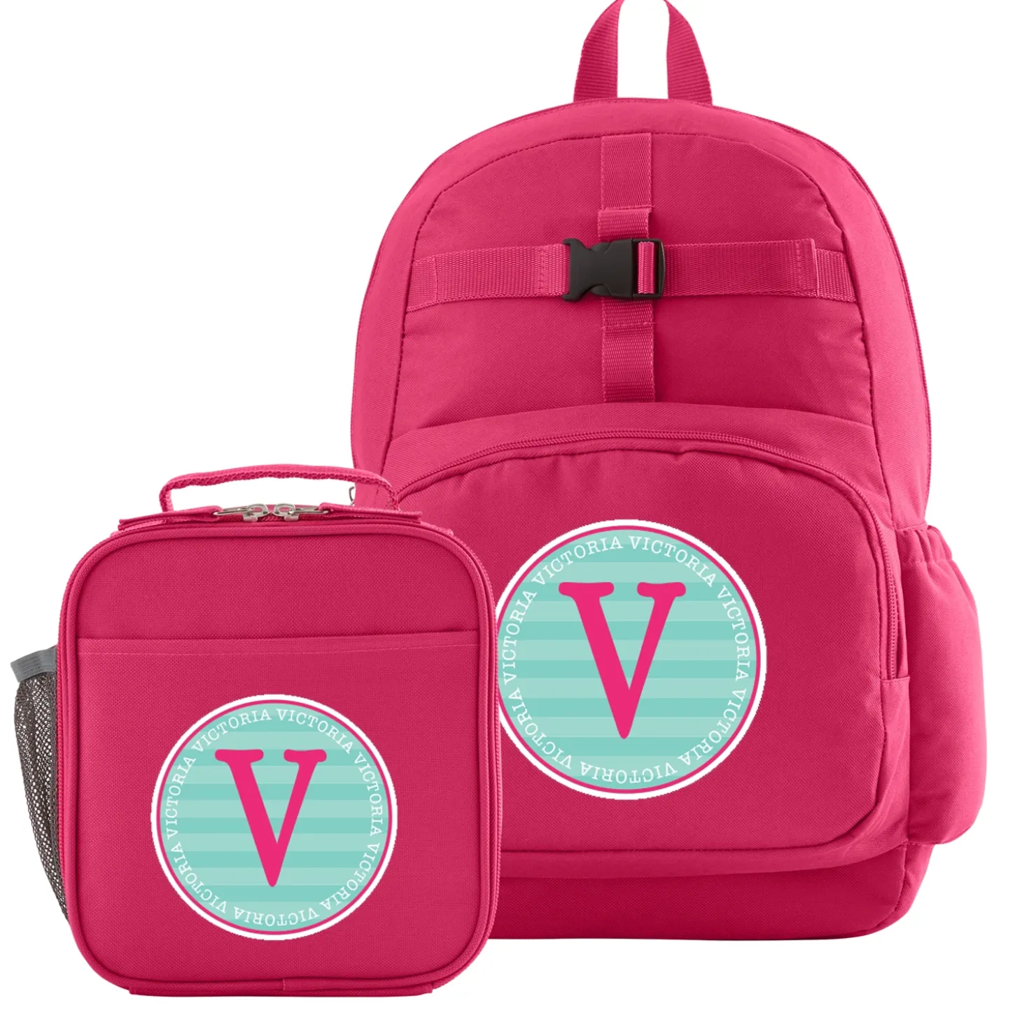 Allover Name Pink Backpack Collection