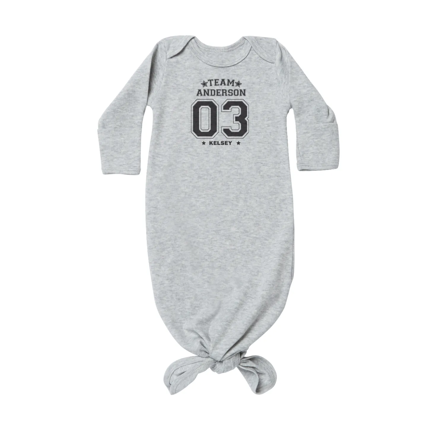 All Star Baby Knotted Gown