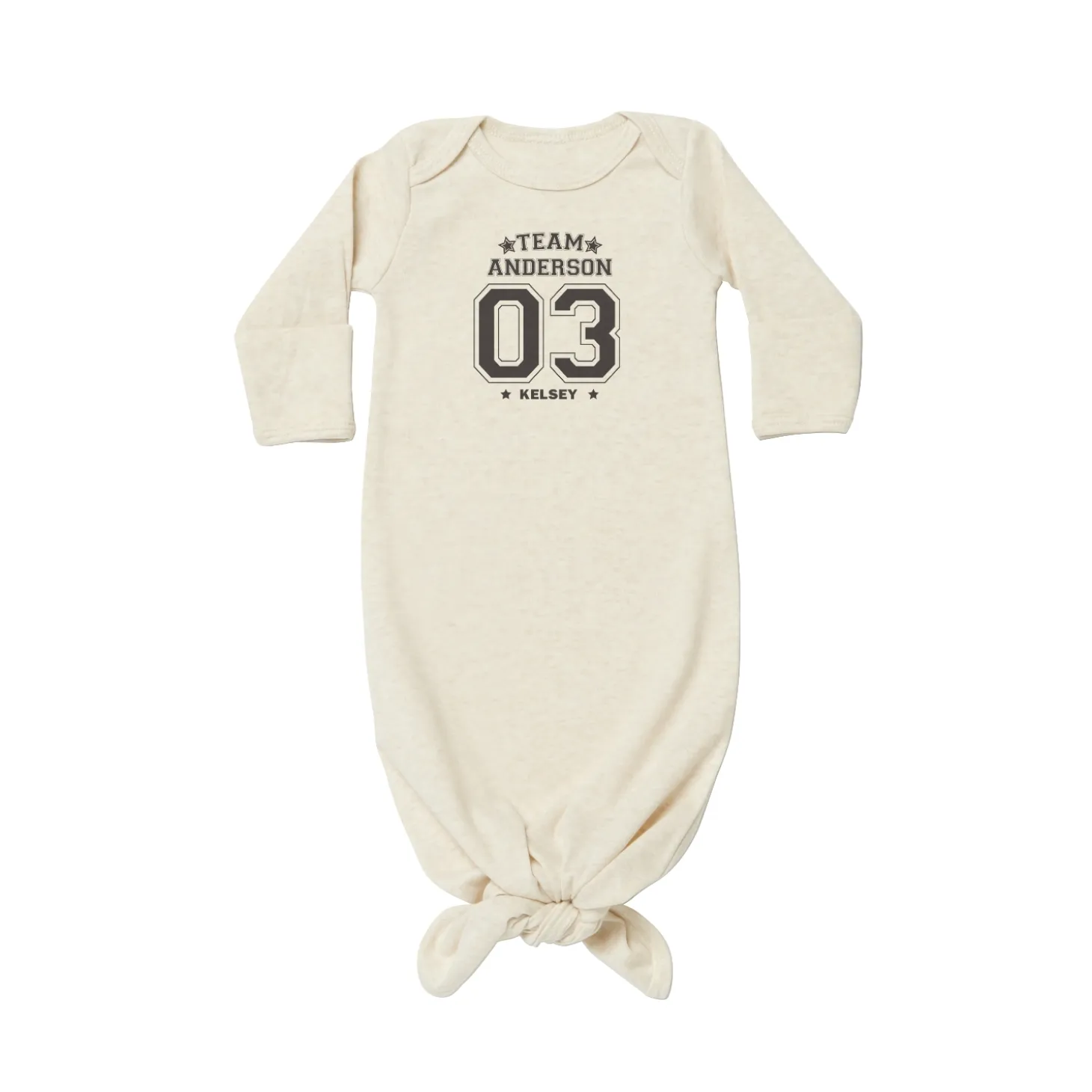 All Star Baby Knotted Gown