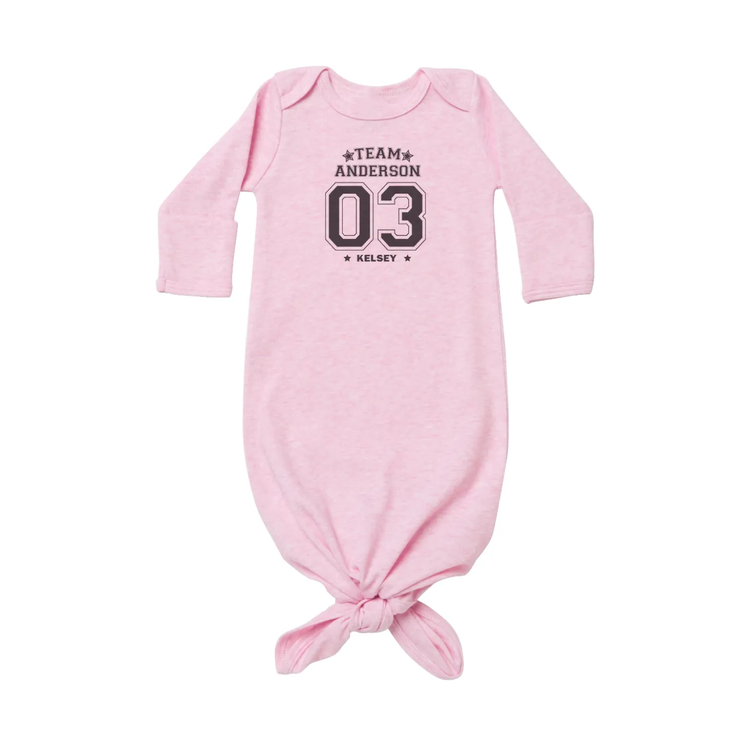 All Star Baby Knotted Gown