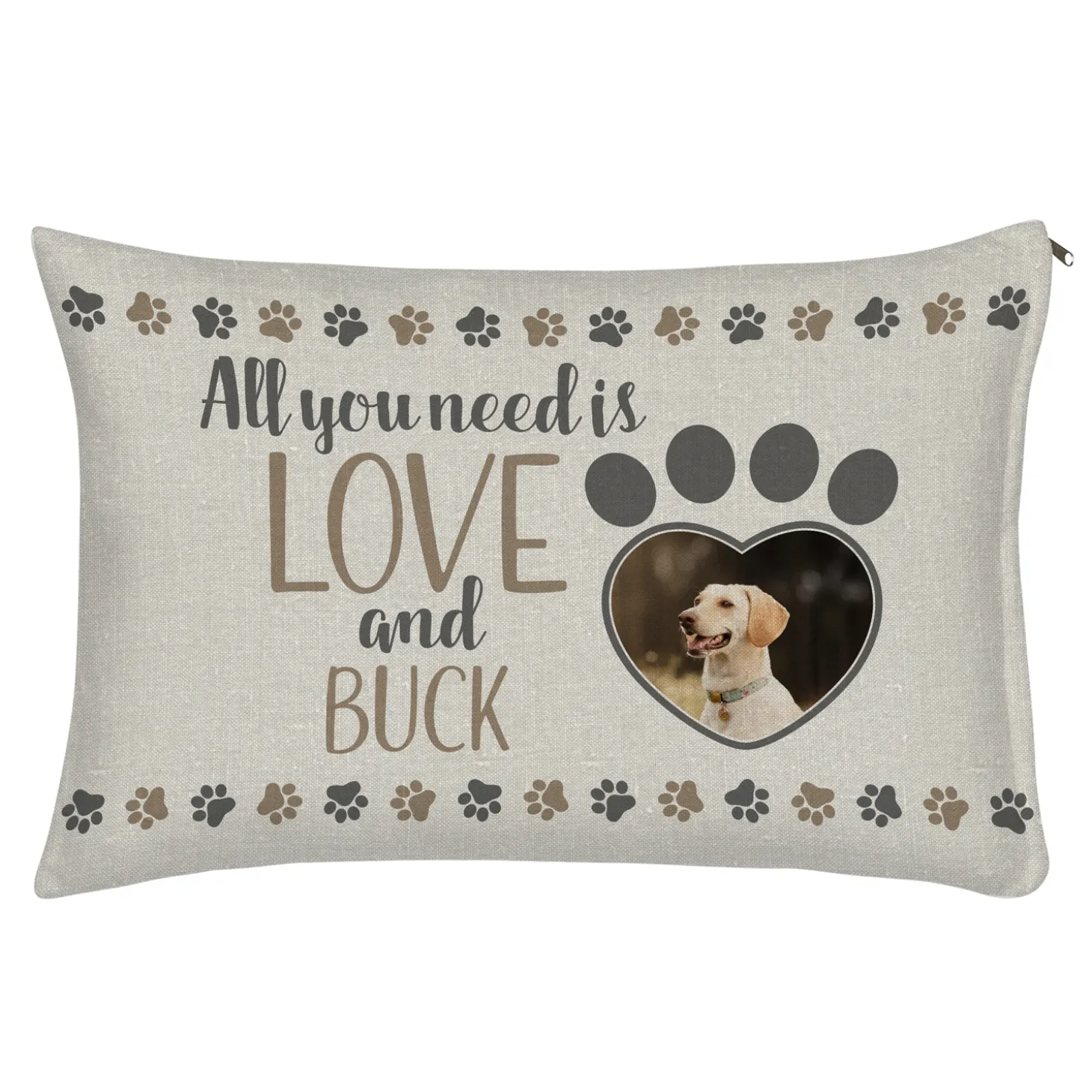 All You Need is Love Photo Pet Bed