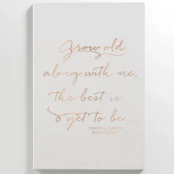 Along With Me Leather Wall Art