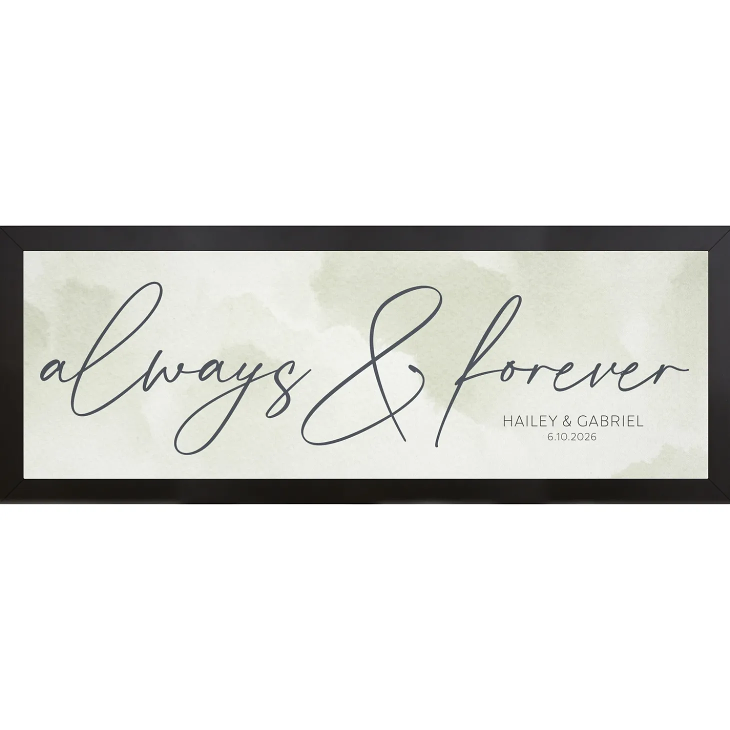 Always & Forever Canvas