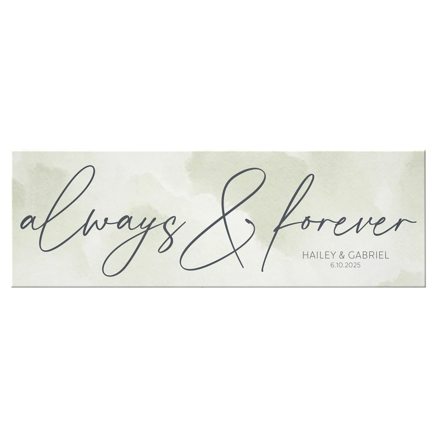 Always & Forever Canvas