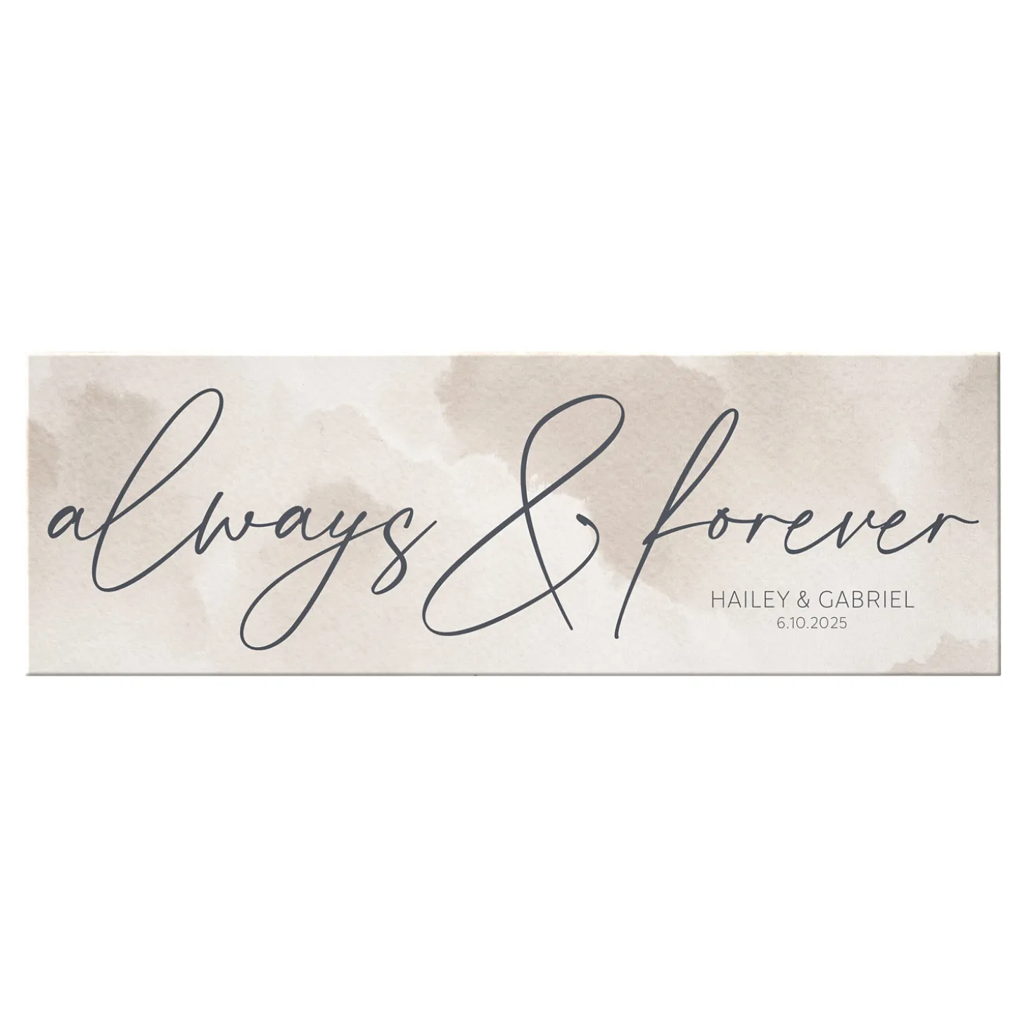 Always & Forever Canvas