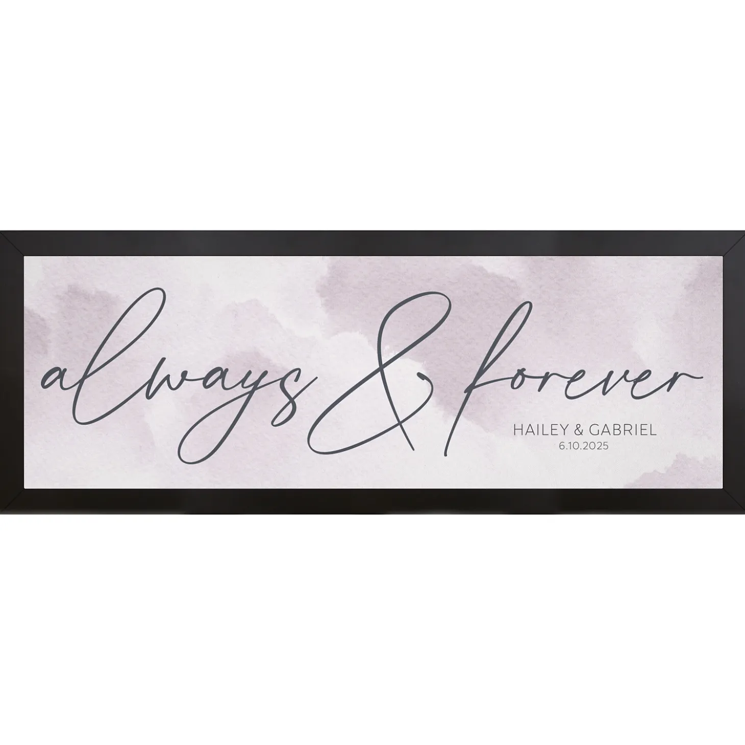 Always & Forever Canvas