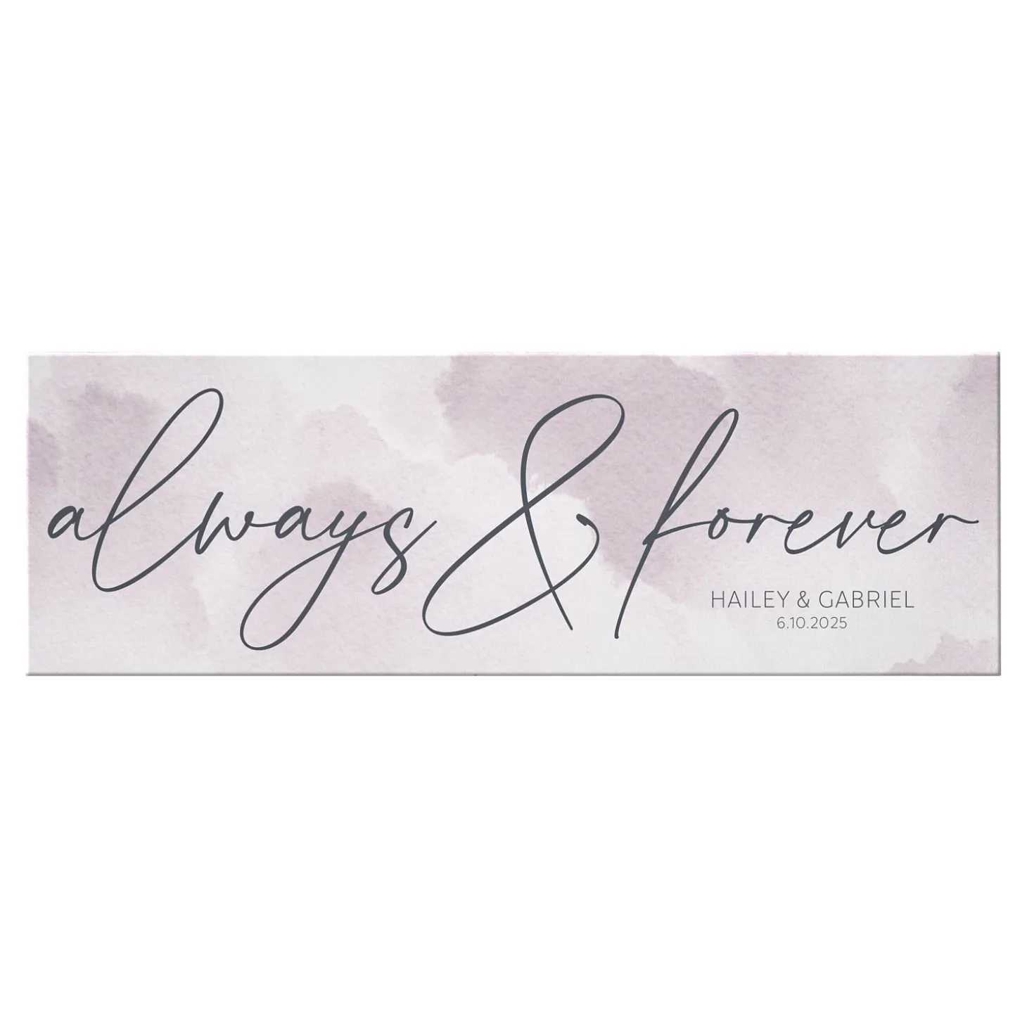 Always & Forever Canvas