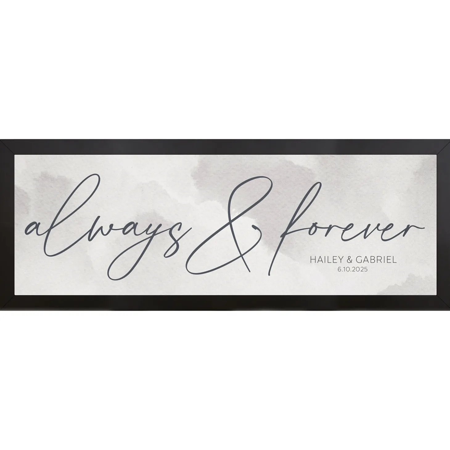 Always & Forever Canvas