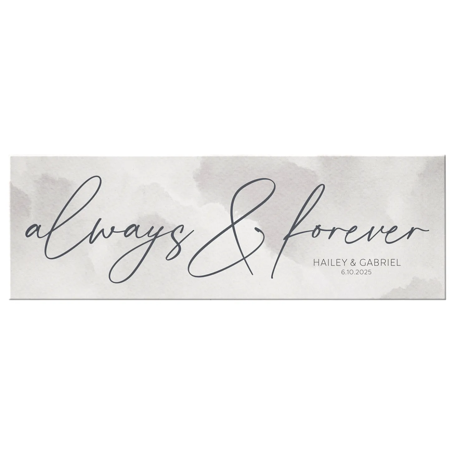 Always & Forever Canvas