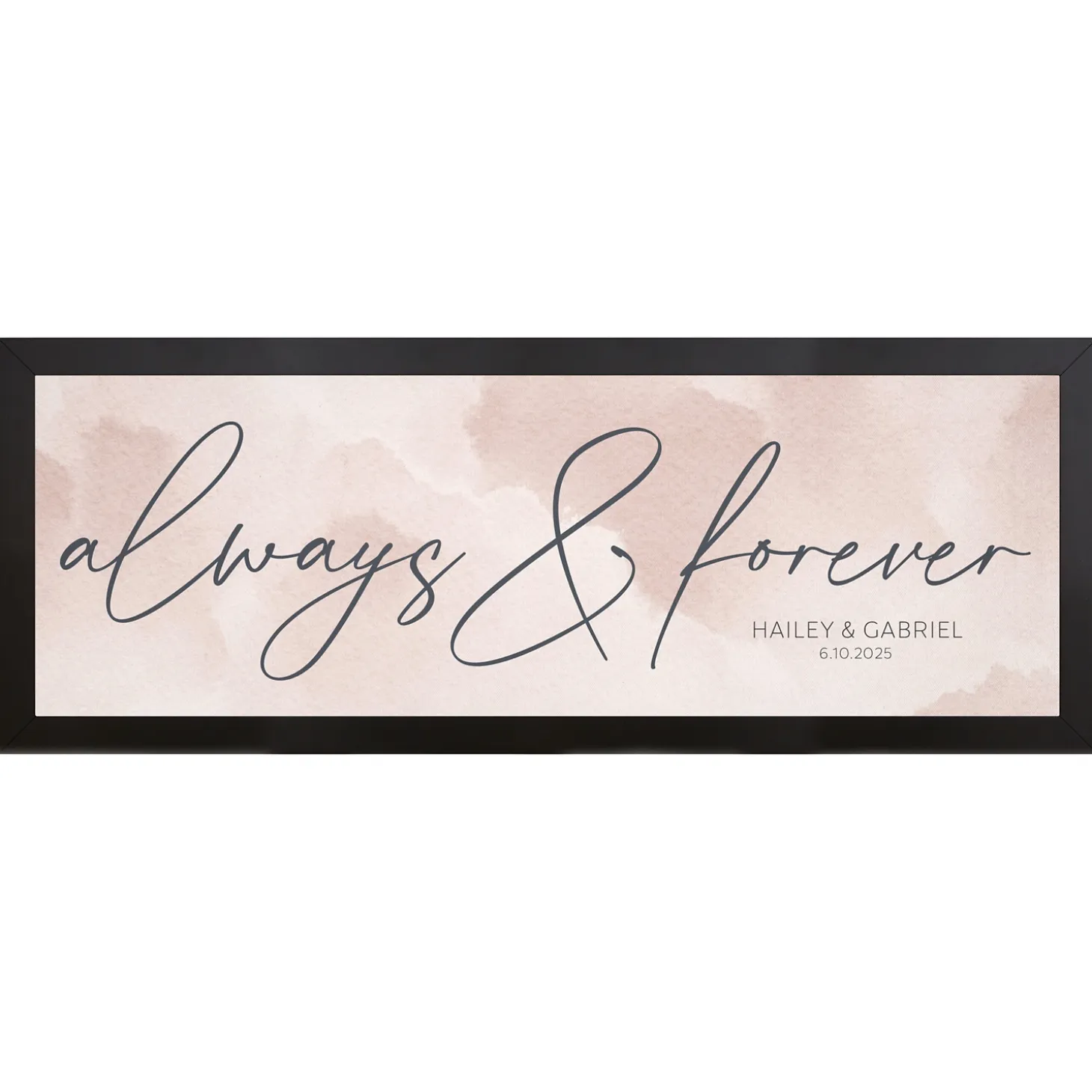 Always & Forever Canvas