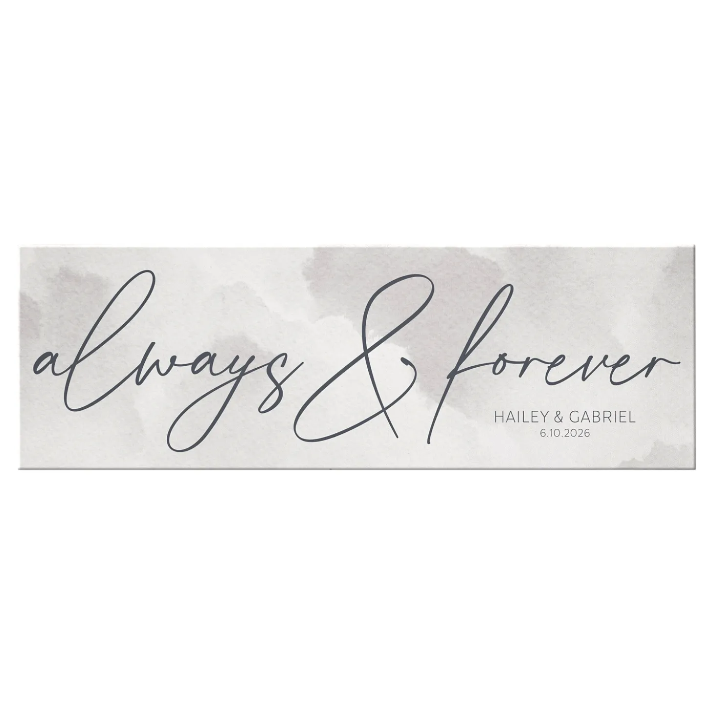 Always & Forever Canvas