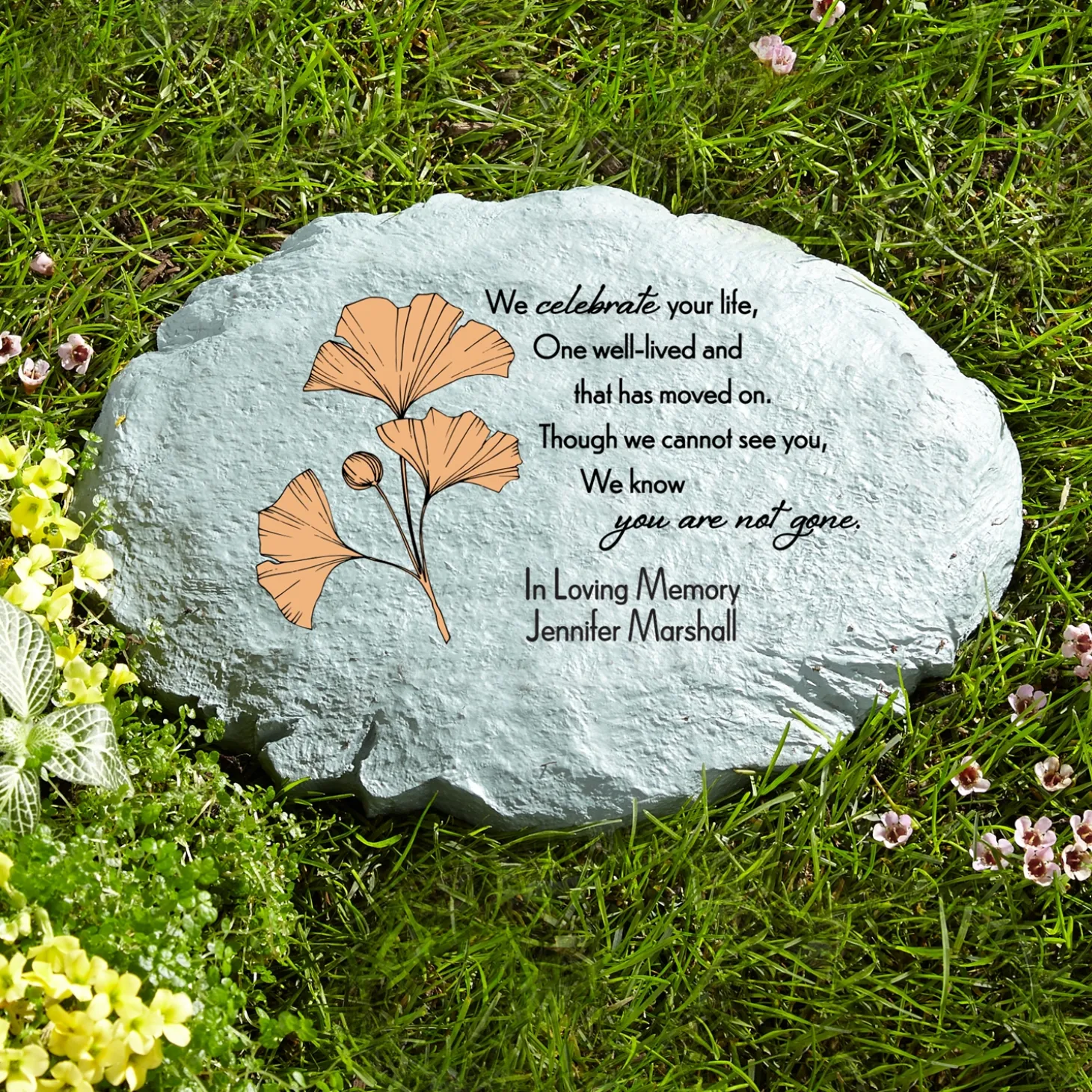 Always With Us Sympathy Garden Stone
