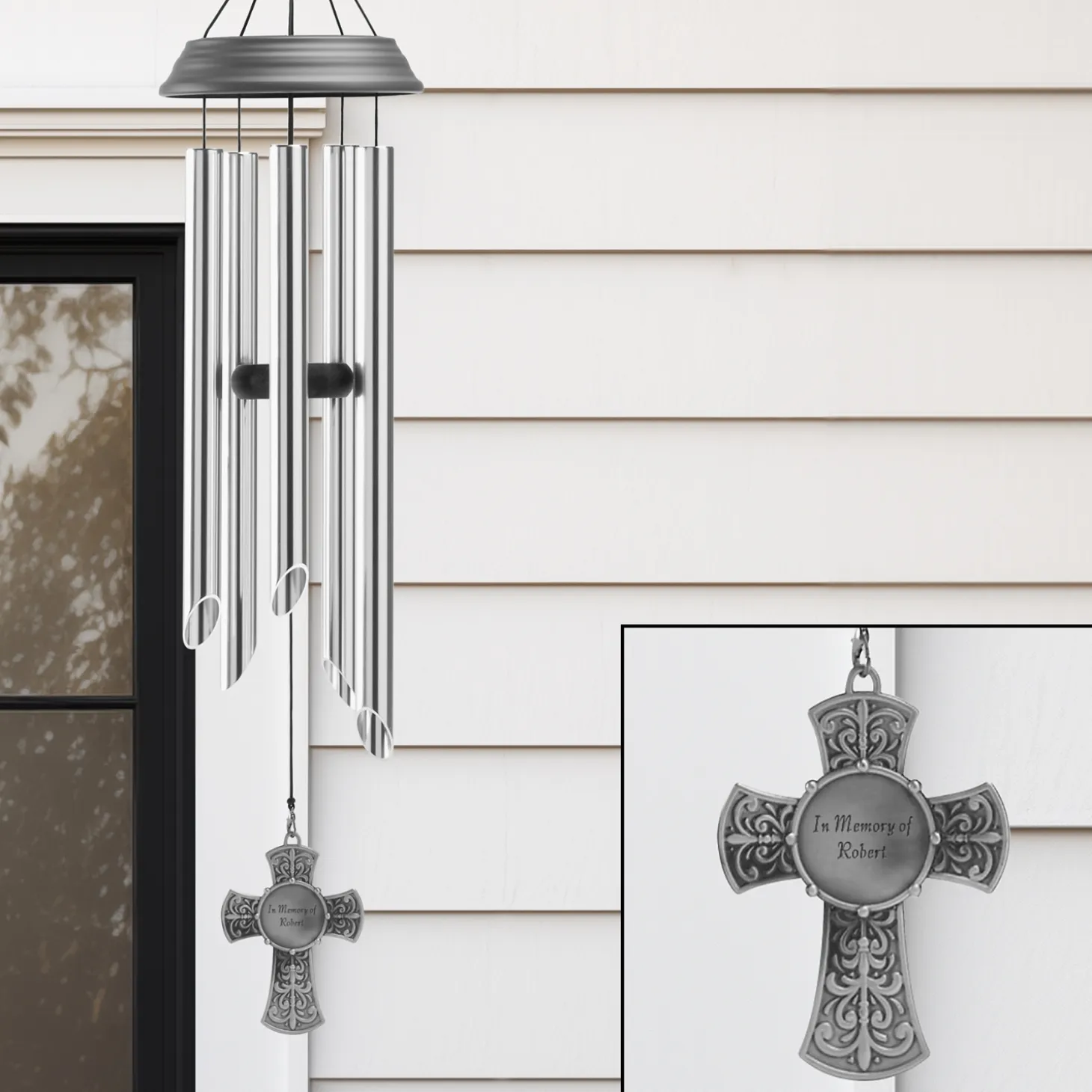 Amazing Grace Sympathy Wind Chime