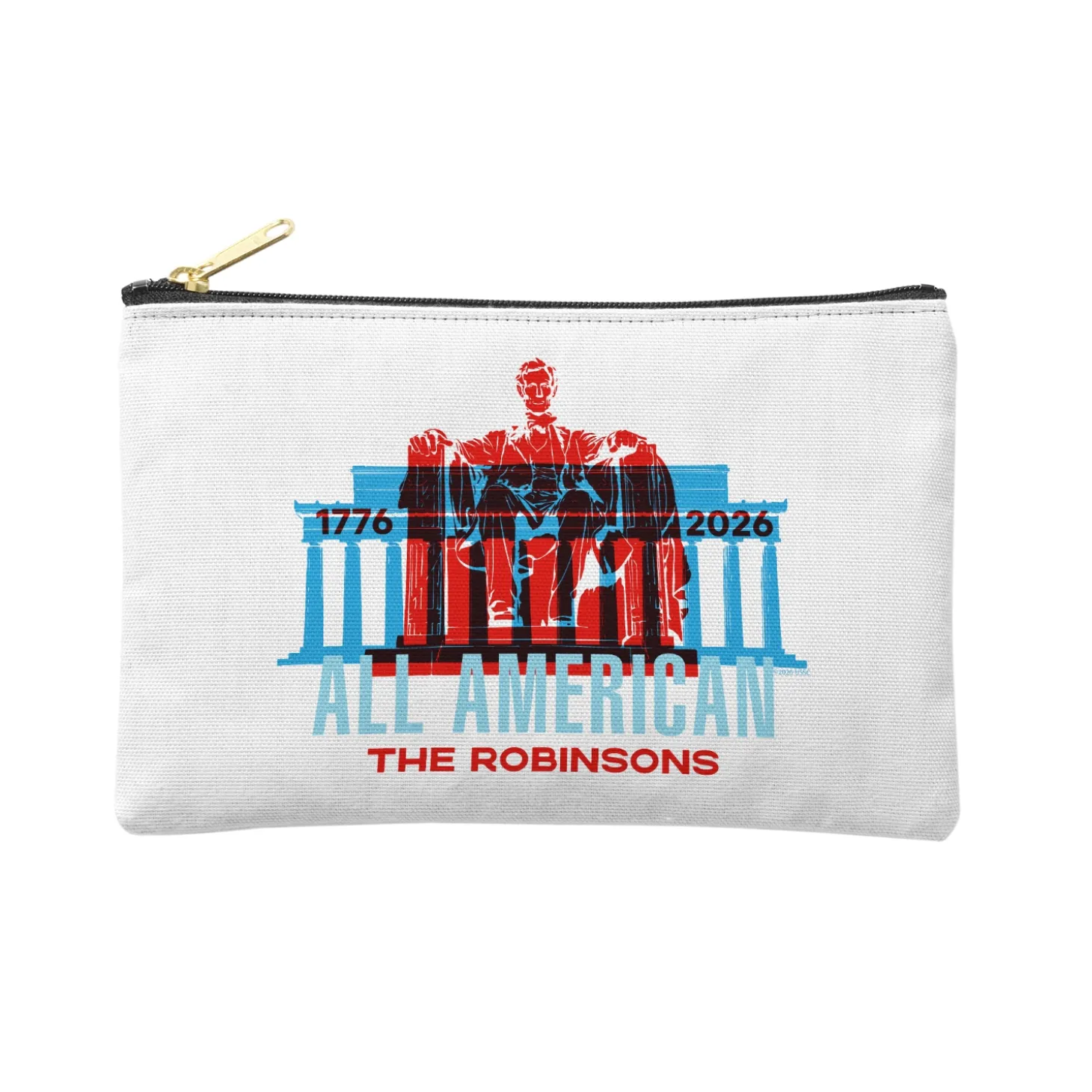 America250™ All American Zipper Pouch