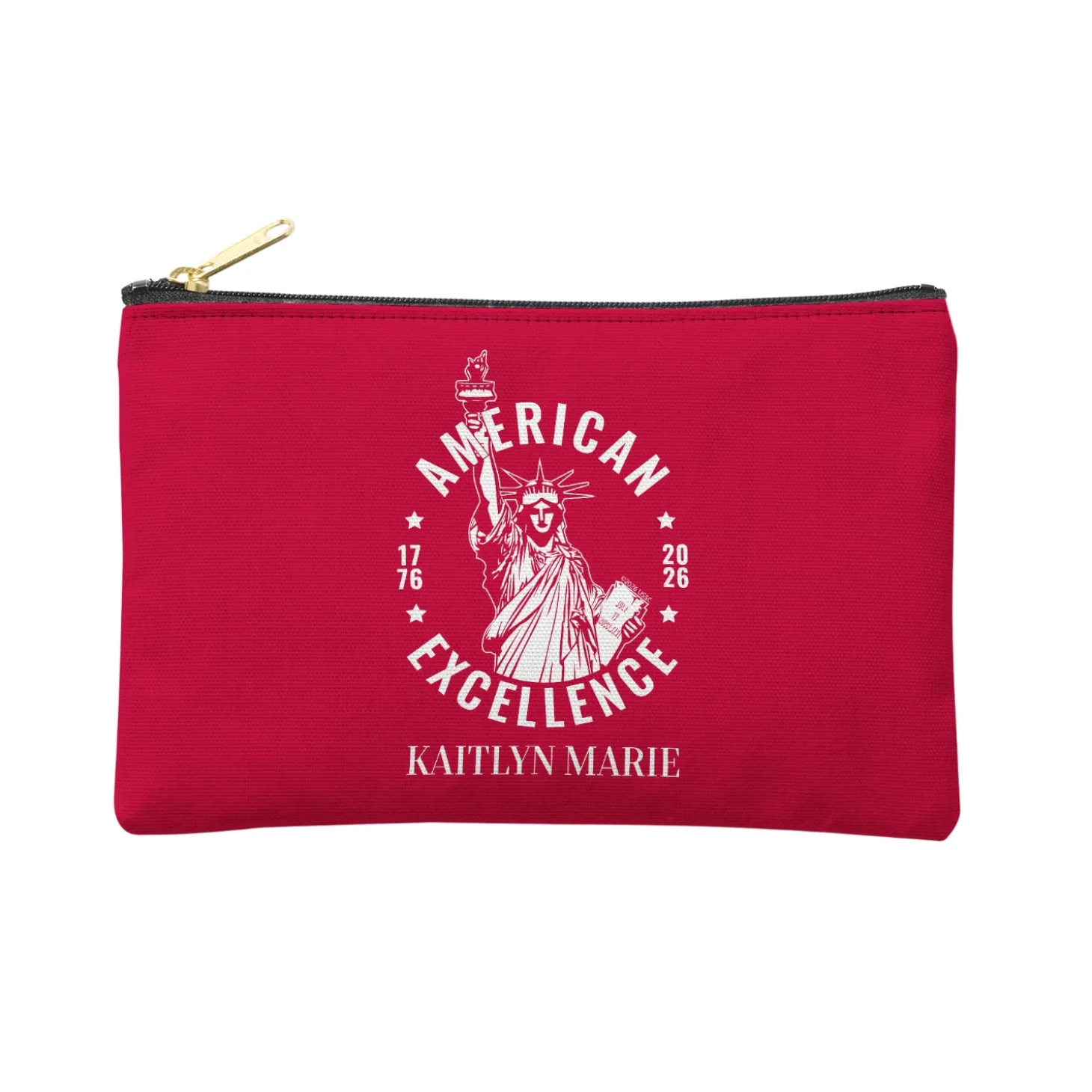 America250™ American Excellence Zipper Pouch