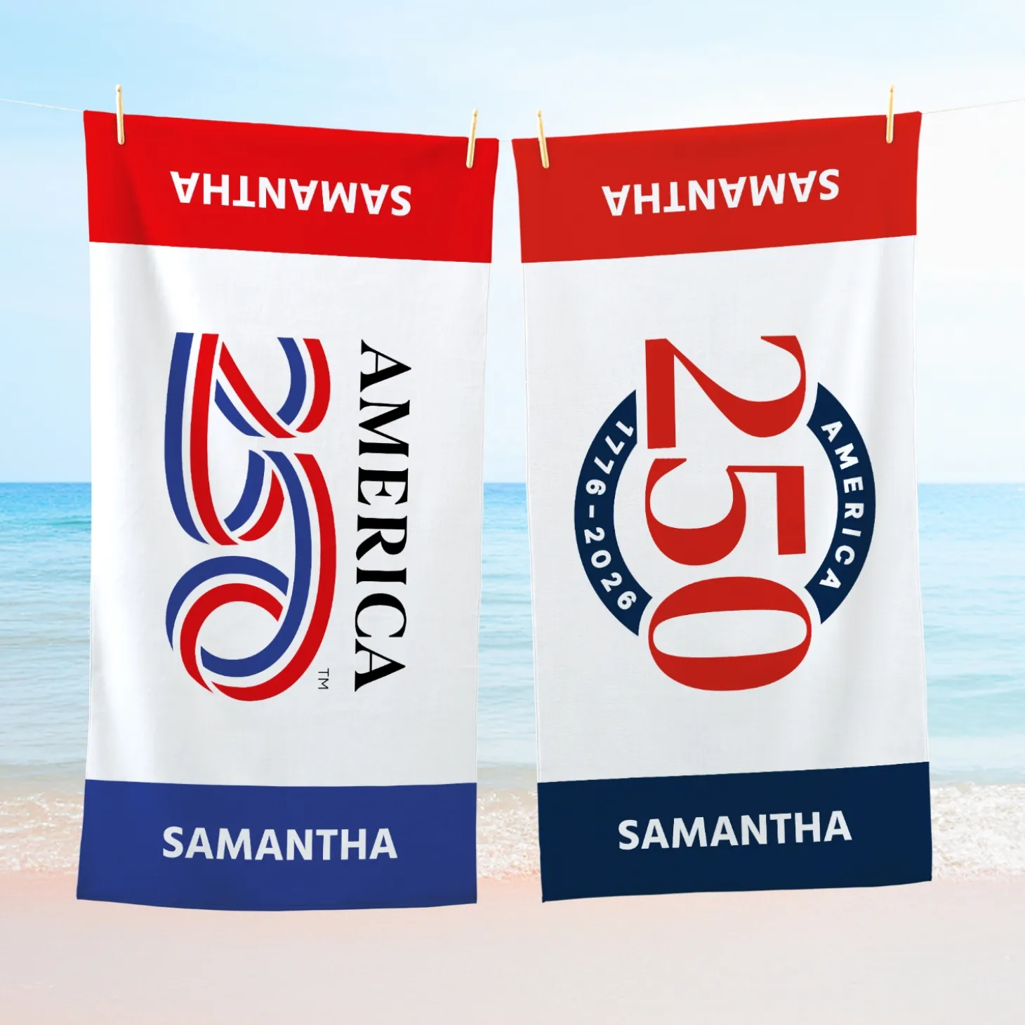 America250™ Beach Towel