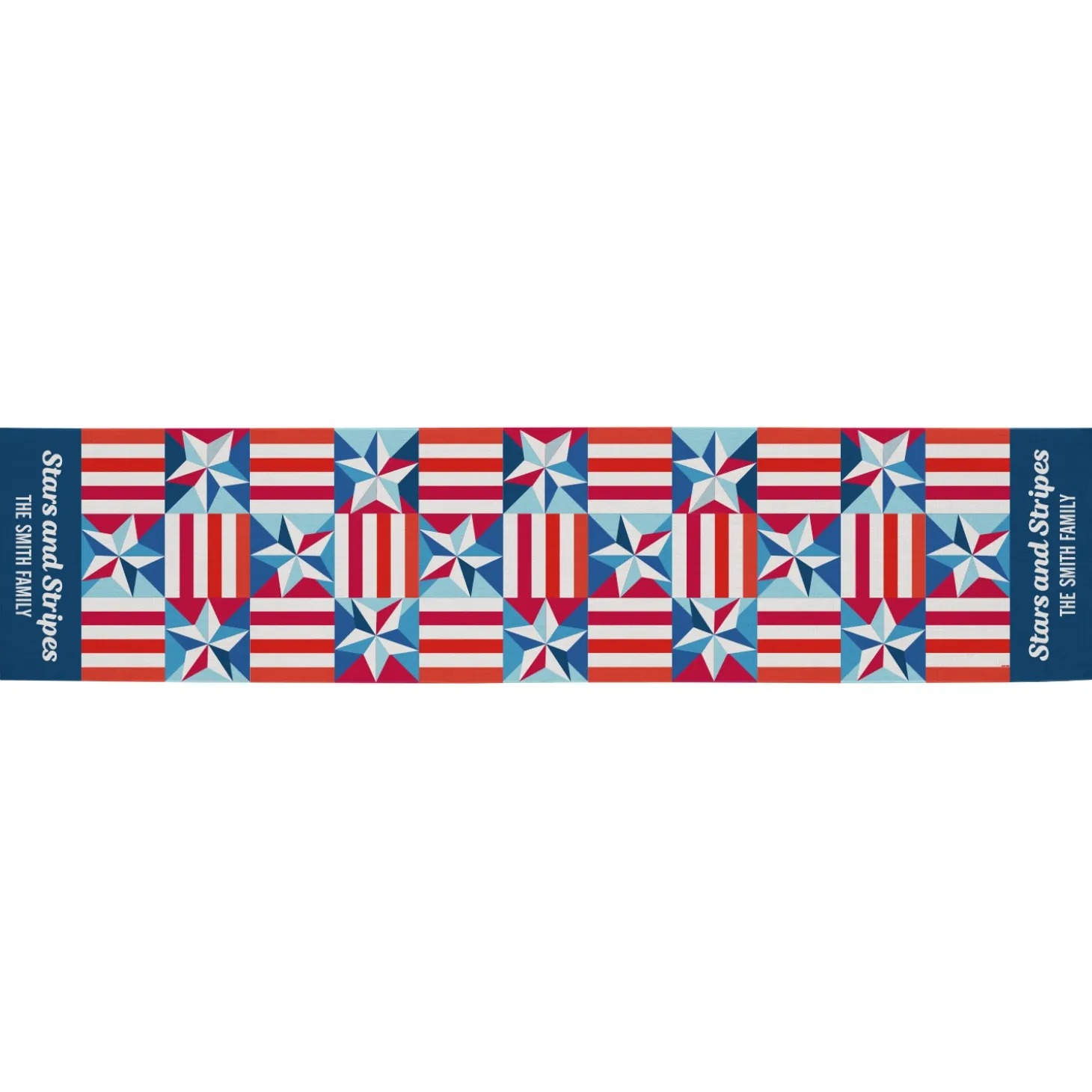America250™ Patriotic Stars Table Runner