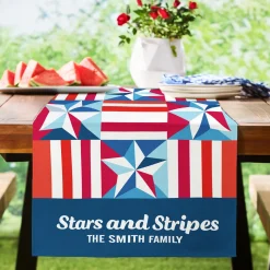 America250™ Patriotic Stars Table Runner