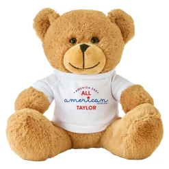 America250™ Plush Teddy Bear Gram All American T-Shirt
