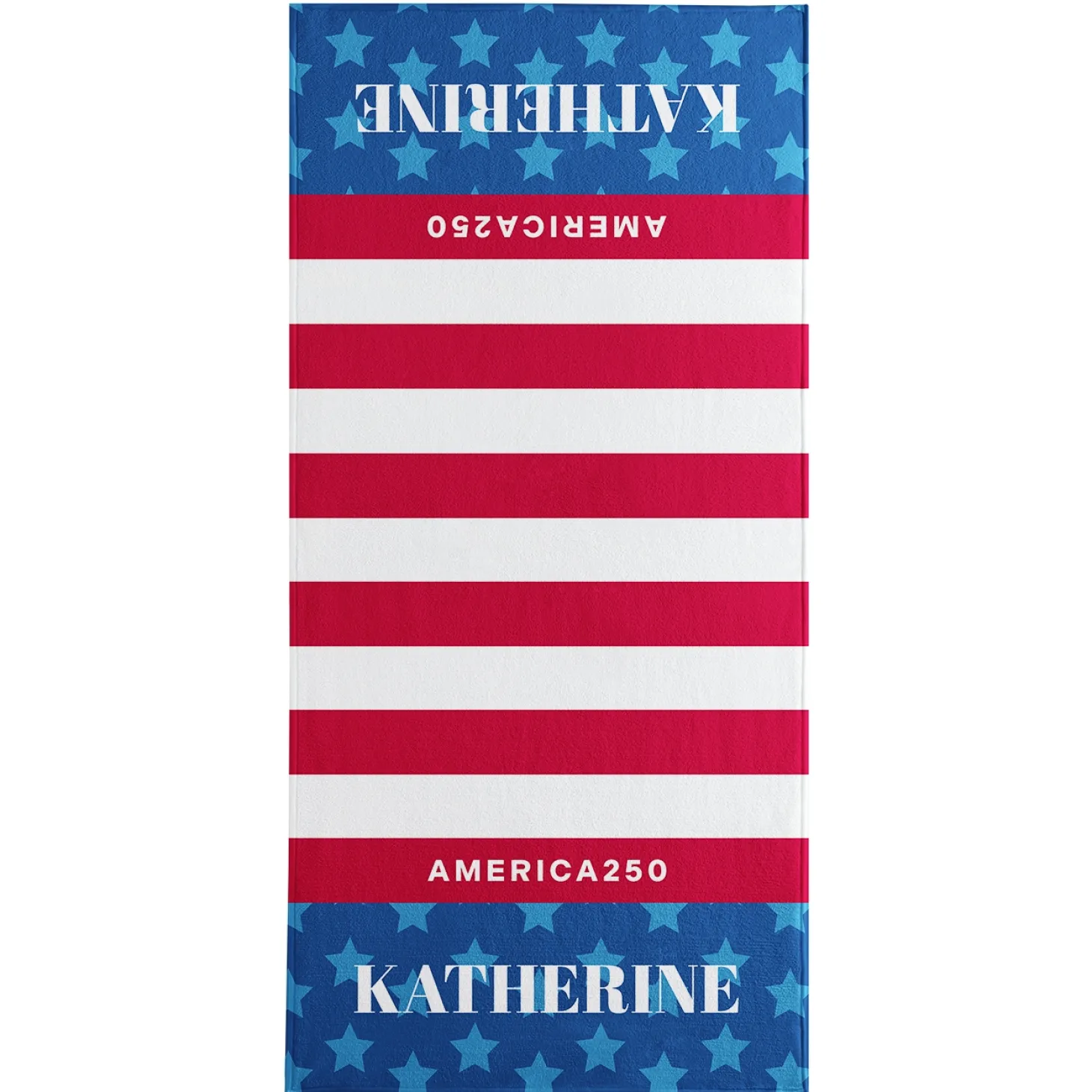 America250™ Stars and Stripes Beach Towel