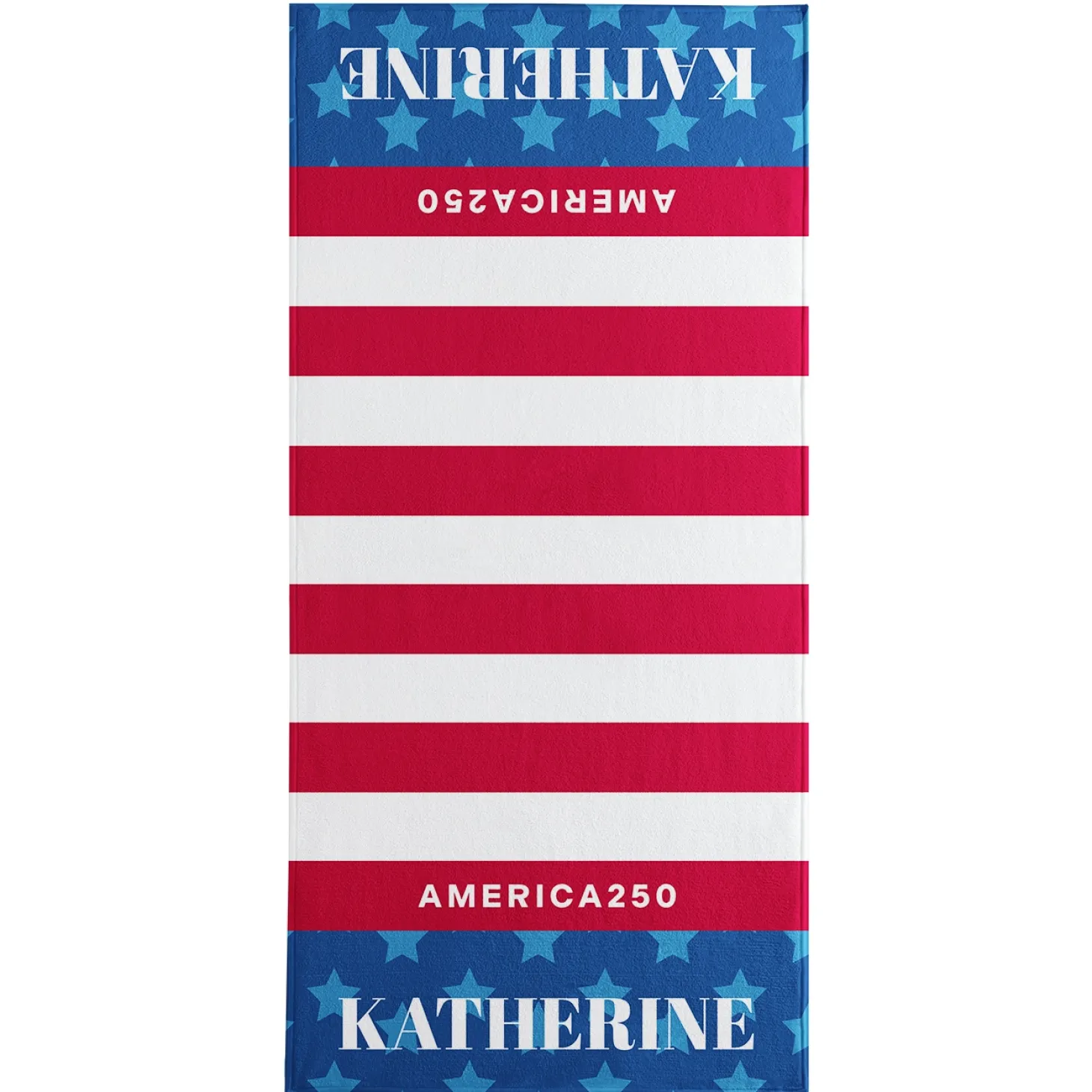 America250™ Stars and Stripes Beach Towel