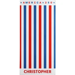 America250™ Striped Beach Towel