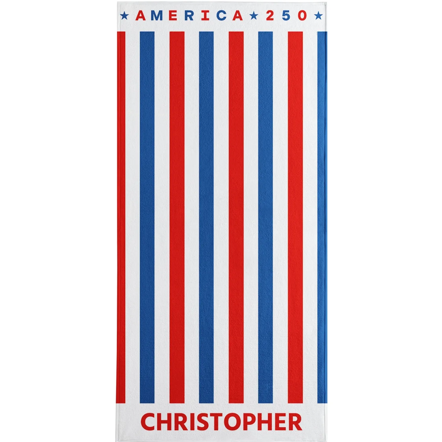 America250™ Striped Beach Towel
