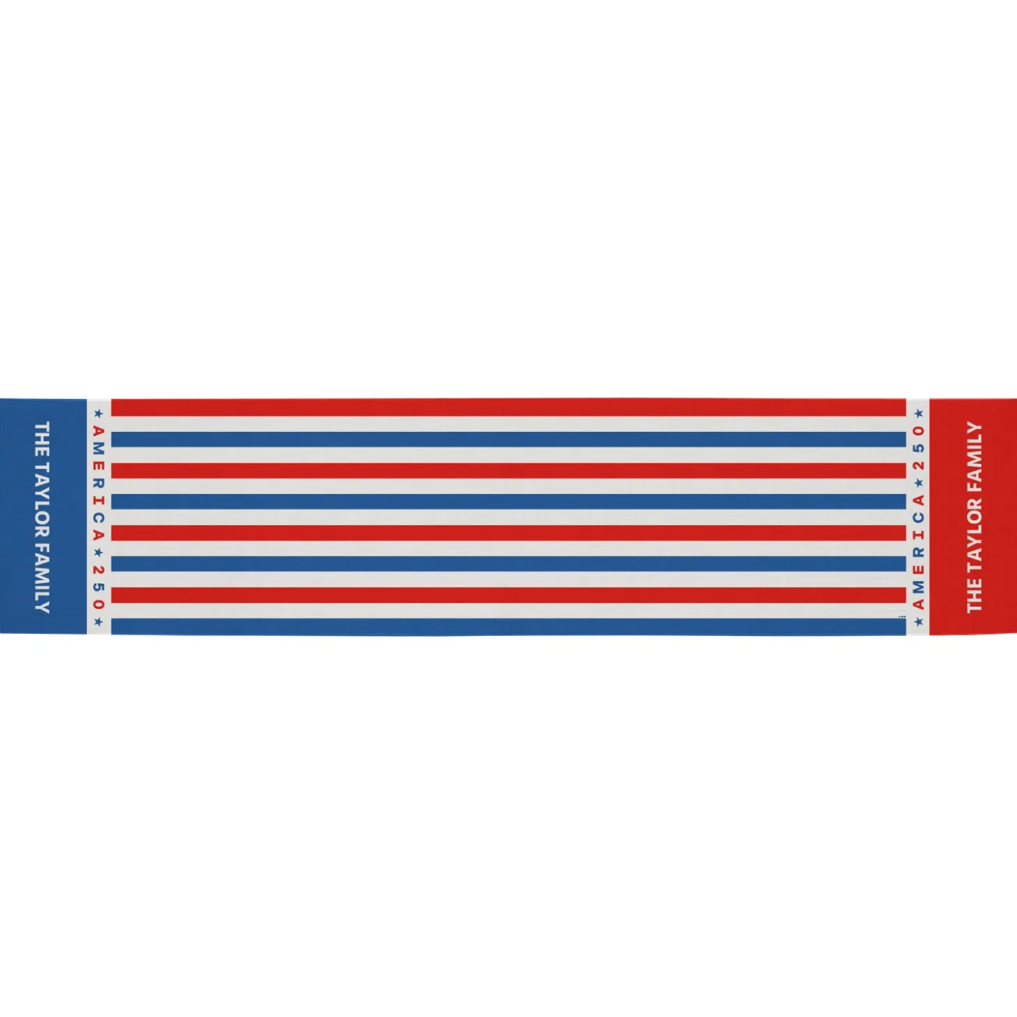 America250™ Striped Table Runner