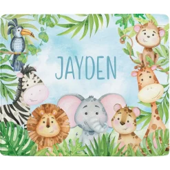 Animal Parade Baby Blanket