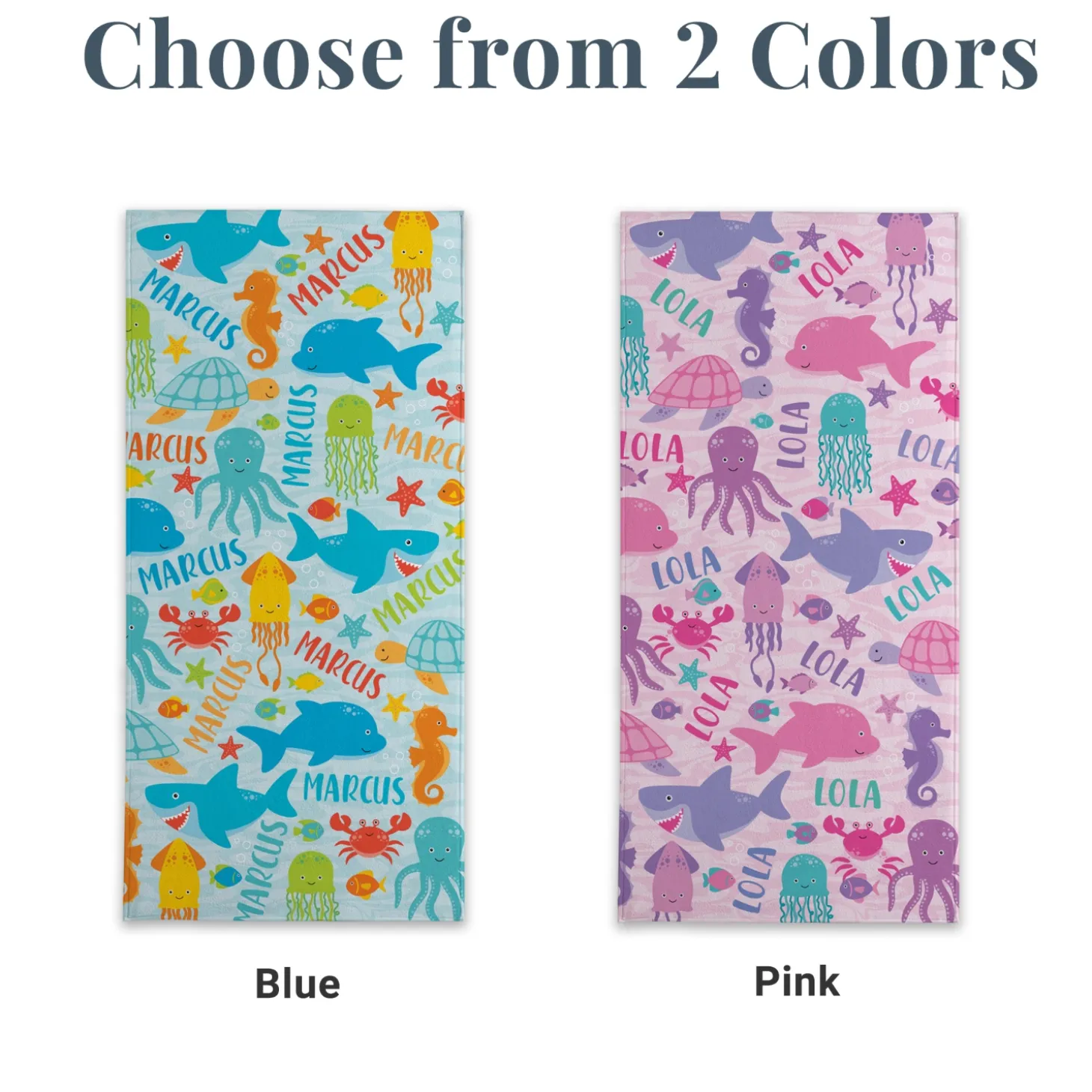 Animal Party Beach Towel
