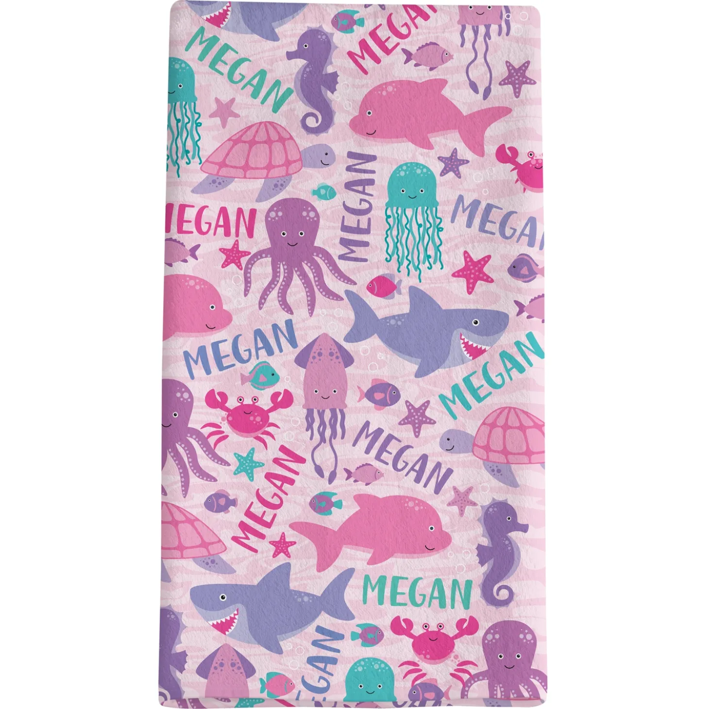 Animal Party Beach Towel