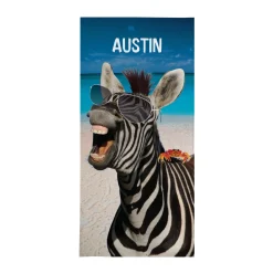 Animal With An Attitude Beach Towel
