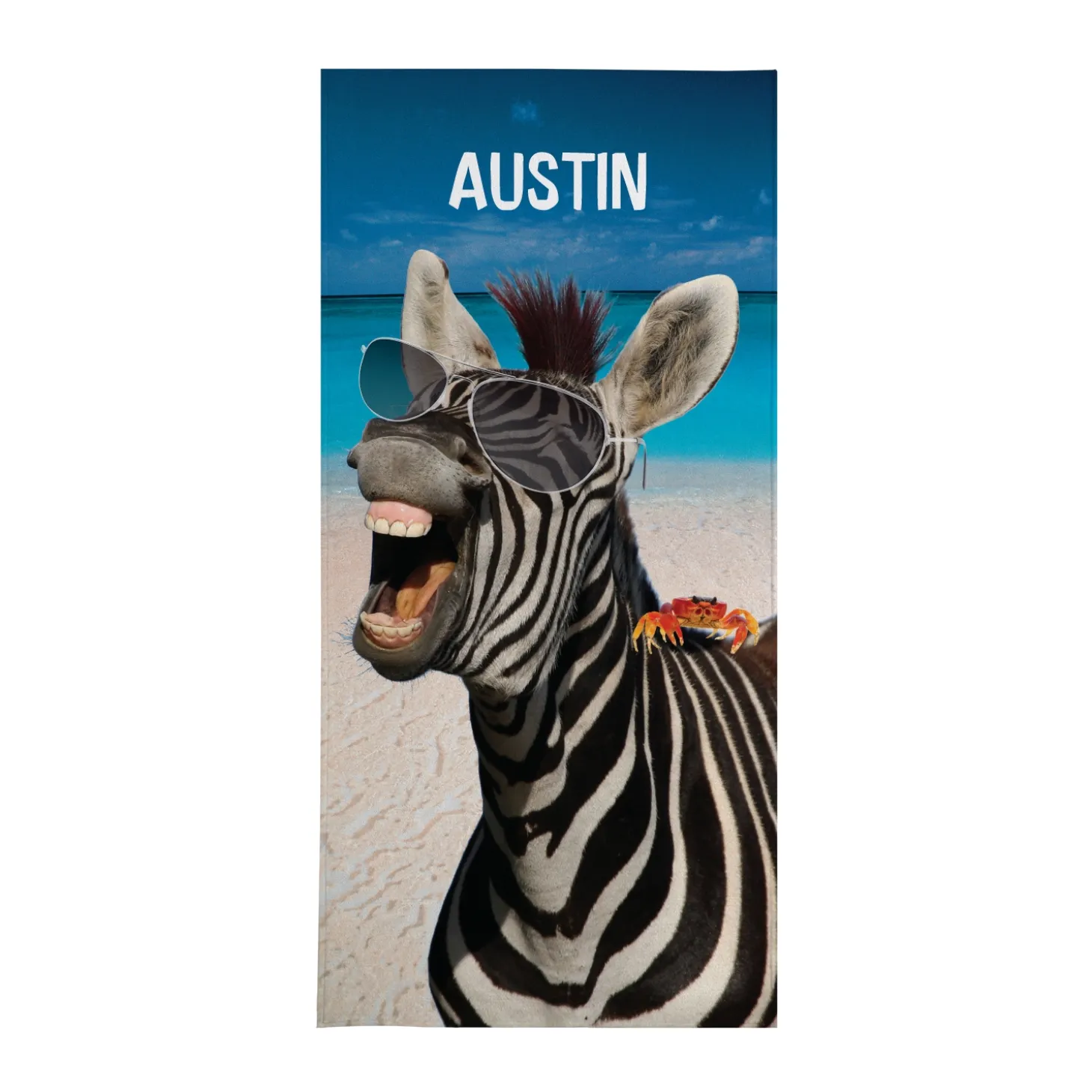 Animal With An Attitude Beach Towel