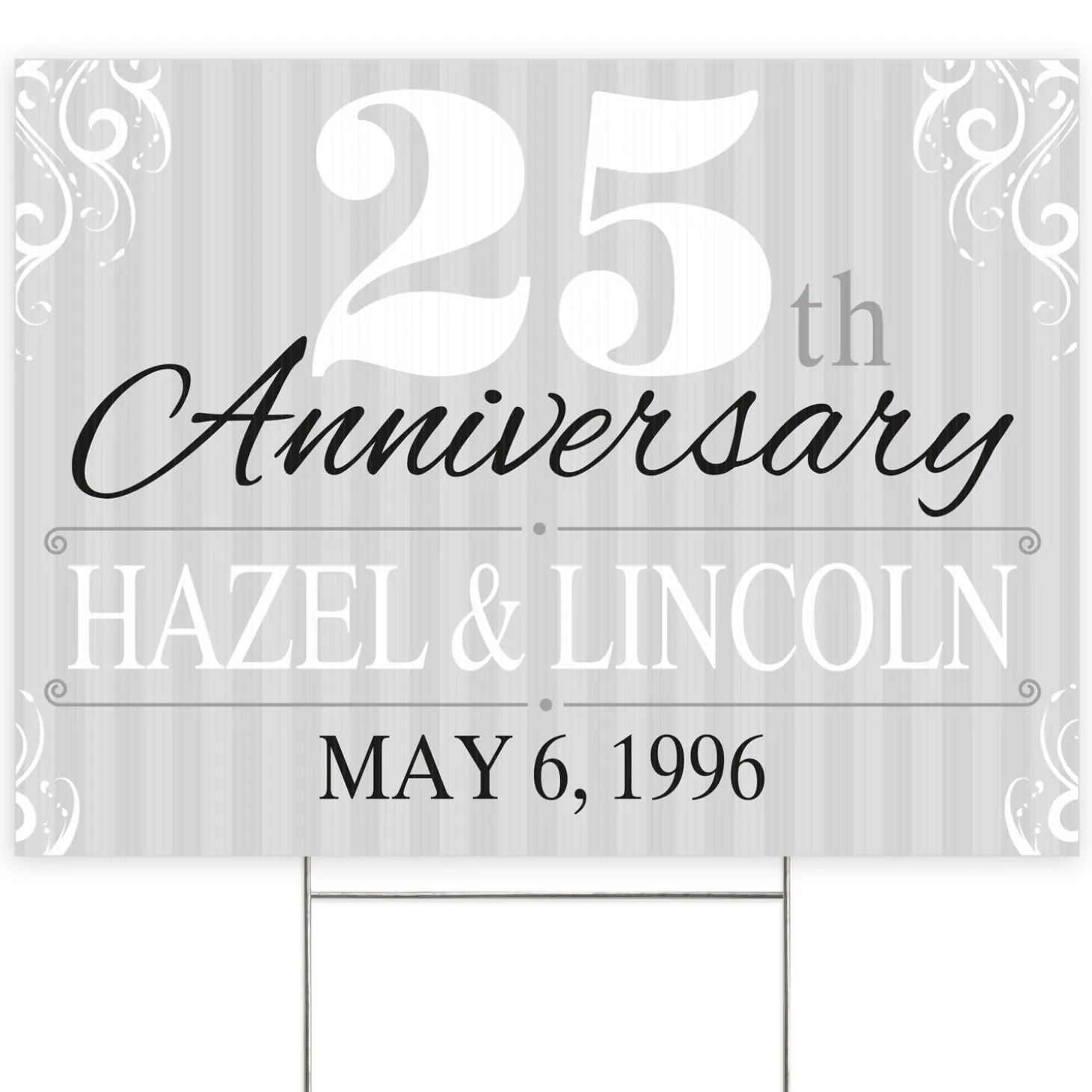 Anniversary Yard Sign